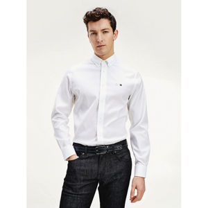 Tommy Hilfiger bílá košile MB - XL (YBR)